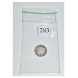 1909 - S BARBER DIME