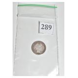 1912 - P BARBER DIME