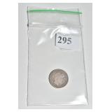 1914 D BARBER DIME - EF