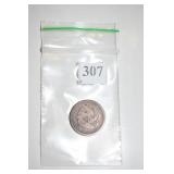 LIBERTY SEATED QUARTER 1875