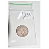 LIBERTY STANDING QUARTER -1920-P
