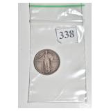 LIBERTY STANDING QUARTER 1925-P