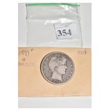 BARBER HALF - 1899 P