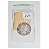 BARBER HALF - 1900 - P