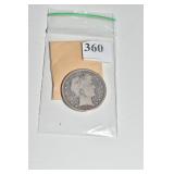 BARBER HALF - 1900 - P