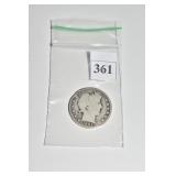 BARBER HALF - 1901 - S