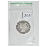 BARBER HALF - 1904 - P