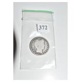 BARBER HALF - 1907 D