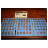 1964 KENNEDY HALF W STAMP IN HOLDER PLUS LINCOLN