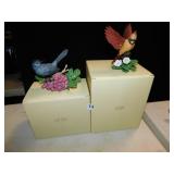 LENOX GRAY CATBIRD, FEMALE CARDINAL, OB