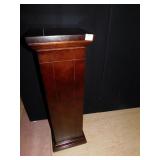 PEDESTAL 36" H 12" SQUARE, TWO TONE TOP