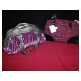 JOAN RIVERS NEW PURSE AND A PURPLE VELVET FEEL