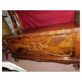 CEDAR CHEST WITH TWO KEYS AND SHELF INSIDE 23" H