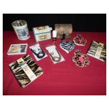 SMALL JEWELRY BOXES, NEW NOTEPADS, NEW