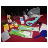 HEATING PAD, BLOOD PRESSURE, ICE BAG, MIRRORS,