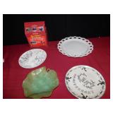 DECORATIVE PLATES, ONE MADE IN ITALY, HEAT WRAP