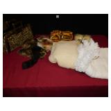 LEOPARD BAG, THROW, SLIPPERS, ETC