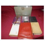 BIBLES, STRONG BOX, CROSS