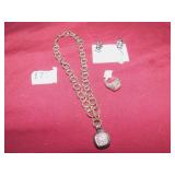 JEWELRY SZ. 5 RING, EARRINGS, ETC.