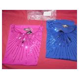 JOAN BOYCE 2 X SLEEVELESS W/ CUT OUT FRONT NEW