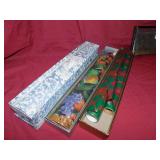 SHELF PAPER, BASKET, PILLOW, WENDELL AUGUST PLATE