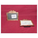 22 METAL PICTURE FRAMES IDEAL FOR PLACE CARDS