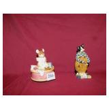 DONNA LITTLE CAT6", ROYAL DOULTON MOUSE MUSIC BOX