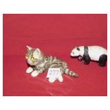 ENGLAND CAT AND PANDA BEAR