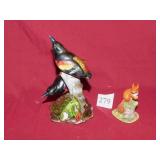 STANGL BIRDS ON BRANCH 6IN HIGH NEEDS CLEANED