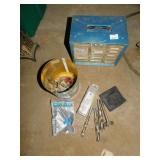 MULTI SIZE DRILL BITS, SCREW & NUT CASE