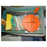 PAINT ITEMS, DRYWALL WORKING, ETC