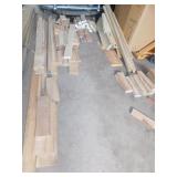 OAK, CHERY, WALNUT PIECES OF WOOD