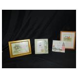 WINNIE POOH, LIGHT HOUSE, 4 X 6"