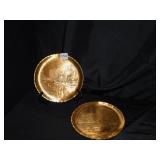 WENDELL AUGUST 1981 & 2001 BRONZE PLATES