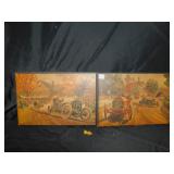 CAR RACE PICTURES ON BOARD AND MIN CAST CAR