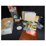 OFFICE SUPPLIES, STAPLER, GLASSES, HOLIDAY BAGS