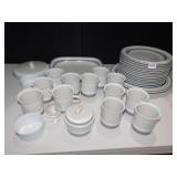 ARABIA FINLAND BOWLS AND PLATES SERVICE FOR 10