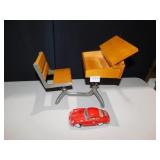 DECORATIVE DESK , SMALL MODEL CAR