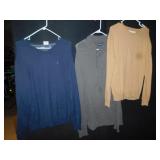 XL TALL IZOD SWEATERS, LONG SLEVES