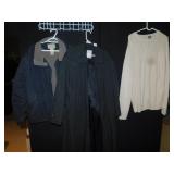 LLBEAN XL, KENETH BERNARD OVERCOAT 44R DOCKER XXL