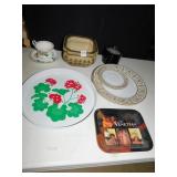 SUMMER FANTASY TRAY BY AVON, VENETIAN TRAY,