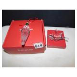 WATERFORD 5" ORNAMENT AND DOVE