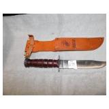 CAMILLUS, N.Y. - USMC KNIVE W/ SHEATH 12" LONG