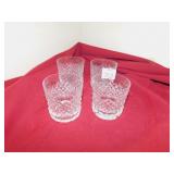 FOUR WATERFORD TUMBLERS