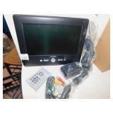 AXION TV W/ REMOTE 9" NEW W/ ANTENNA ETC.