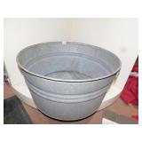 GALVANIZED BUCKET WITH HANDLES