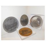 BRONZE WENDELL AUGUST THE OLD STONE HOUSE PEWTER,