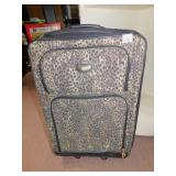 DEPARTURES SUITCASE LEOPARD PRINT
