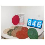 YANKEE CANDLE HOLDER, POT HOLDERS ETC.