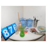 METAL CANISTERS, B.DAY CANDLES, ETC.